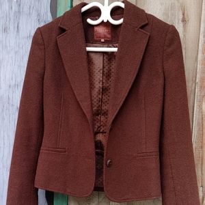 Double-lined wool blazer